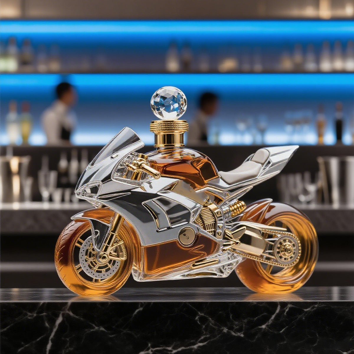🚗 Kreatívna sklenená fľaša na whisky v automobilovom štýle – 🔥 50 % zľava · Limitovaná ponuka