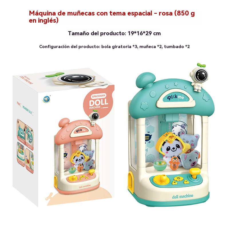 📢📢¡¡50% de descuento!!! 🎅 Linda máquina para apretar animales para niños 🎉 Contiene peluches y juguetes de cápsula🧸