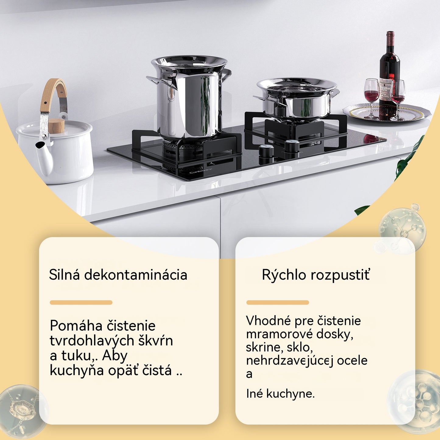 ✨🔥Kúpte 1 a získajte 1 zadarmo🔥Účinný odmasťovací čistiaci sprej do kuchyne! 🧴