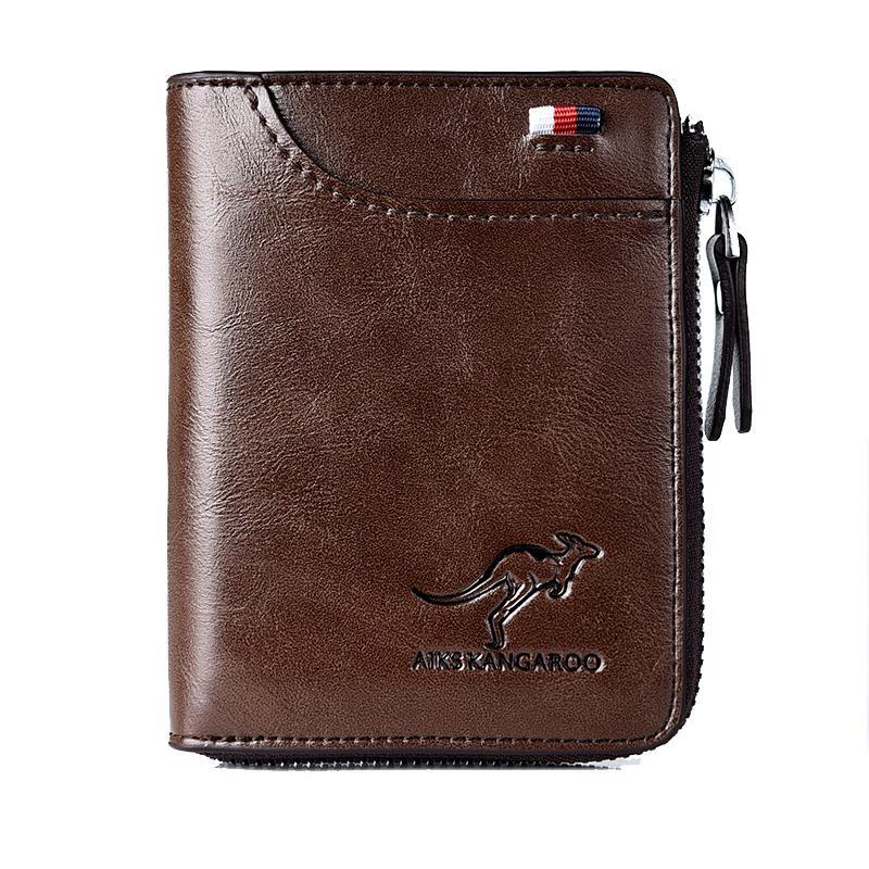 🔥50%OFF 🔥Cartera antimagnética 2026 para hombre Cartera de cuero suave de gran capacidad