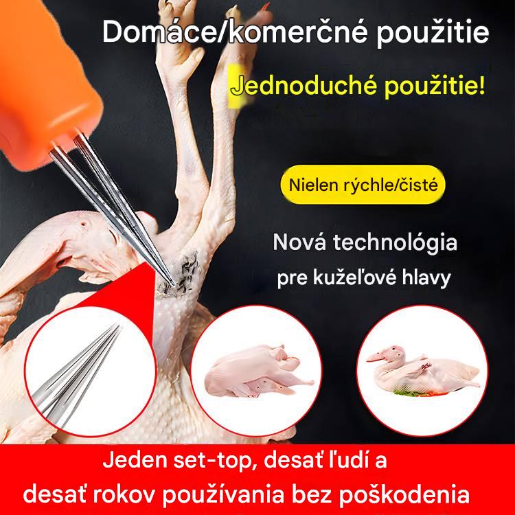 Prenosný elektrický sťahovák peria pre kurčatá, kačice, husi a hydinu (nabíjanie cez USB)