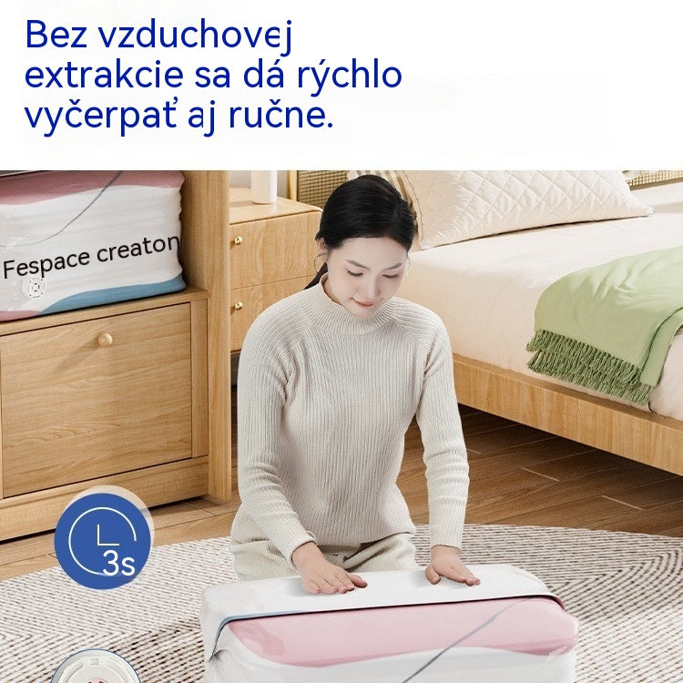 👕📦【5 kusov 22€】Kompresné vrecká na uloženie oblečenia, nevyžadujú vákuum, zosilnená konštrukcia.