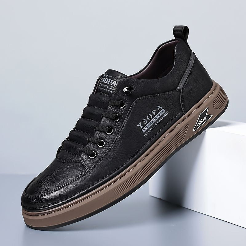 🔥✨【39-44】2026 męskie oddychające płaskie buty ze skóry naturalnej