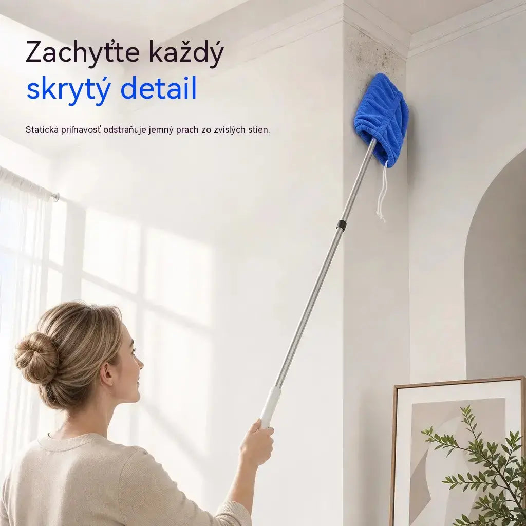 4 kusy len za 23 € ✨ Dôkladnejšie čistenie za kratší čas! Opakovane použiteľné návleky na metly 🧹