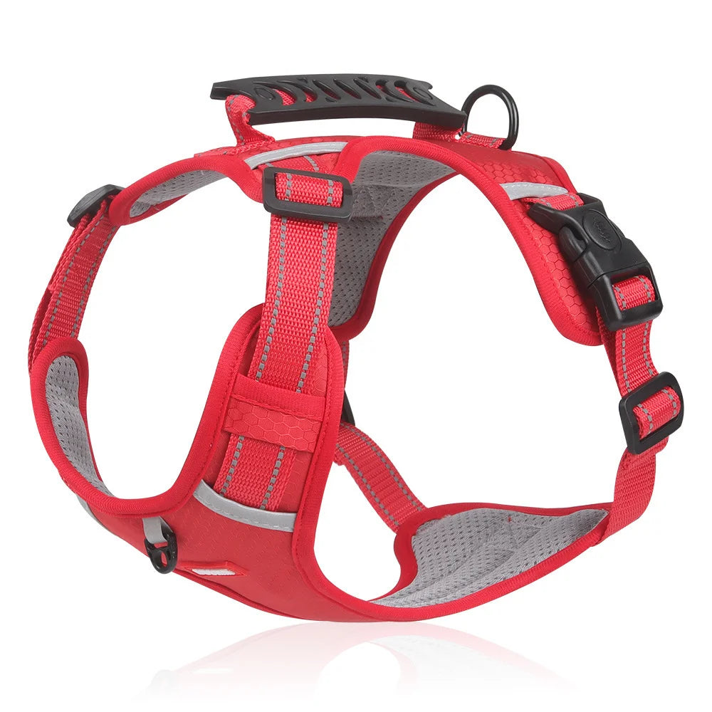 🐶【5-30KG】Szelki dla psa z systemem No-Pull dla zwierząt domowych