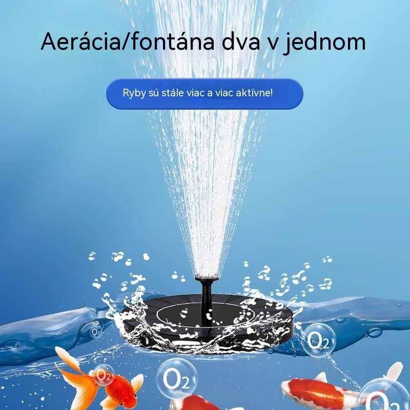 💥Vodná fontána napájaná slnečnou energiou