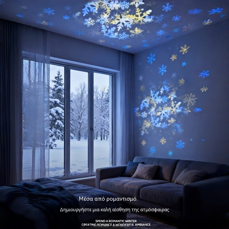 💖🌙【50% zľava】Dynamické rotujúce LED projektorové svetlo 2026! ☁️🔥✨