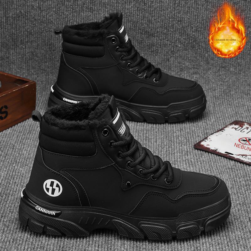 🔥🎉【Zniżka 50% na ograniczony czas】Nowe zimowe męskie buty Martin z grubą podeszwą