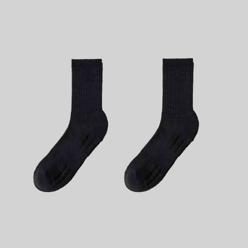 😍🧦【10 par】 Męskie długie skarpety sportowe, odprowadzające pot, amortyzujące, chroniące pięty, antyzapachowe, oddychające, odpowiednie do koszykówki i codziennych sportów.