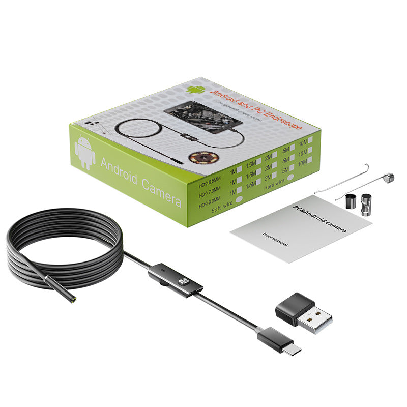 🔧📱 【50 % zľava】 Nový priemyselný endoskop, priamy Type-C konektor pre Android, vodotesný endoskop