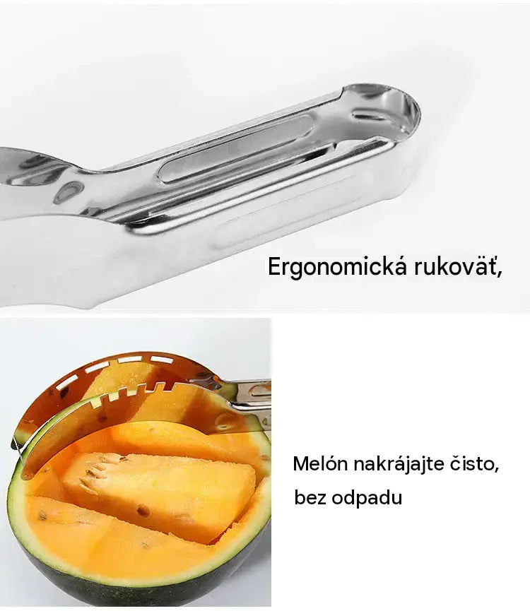 【Kúp 1 a získaj 1 zadarmo】Nerezový veterný mlyn, krájač na melón, artefaktový krájač na šalát, krájač na ovocie, nástroj na krájanie melónu, kuchynské doplnky, gadgety