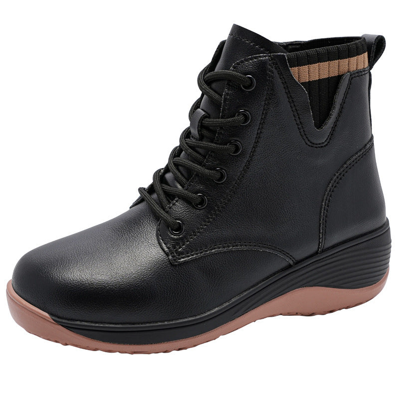 🎁👢【35-40】Nowe modele jesień-zima – proste i stylowe botki damskie na grubej podeszwie, które dodają wzrostu ❄🍂