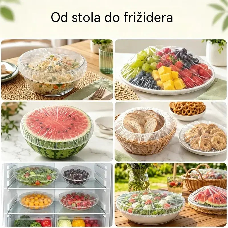 🔥(300 jedinica) 24 eura 🍽️Iznimno velika, debela, antibakterijska plastična vrećica prehrambene kvalitete