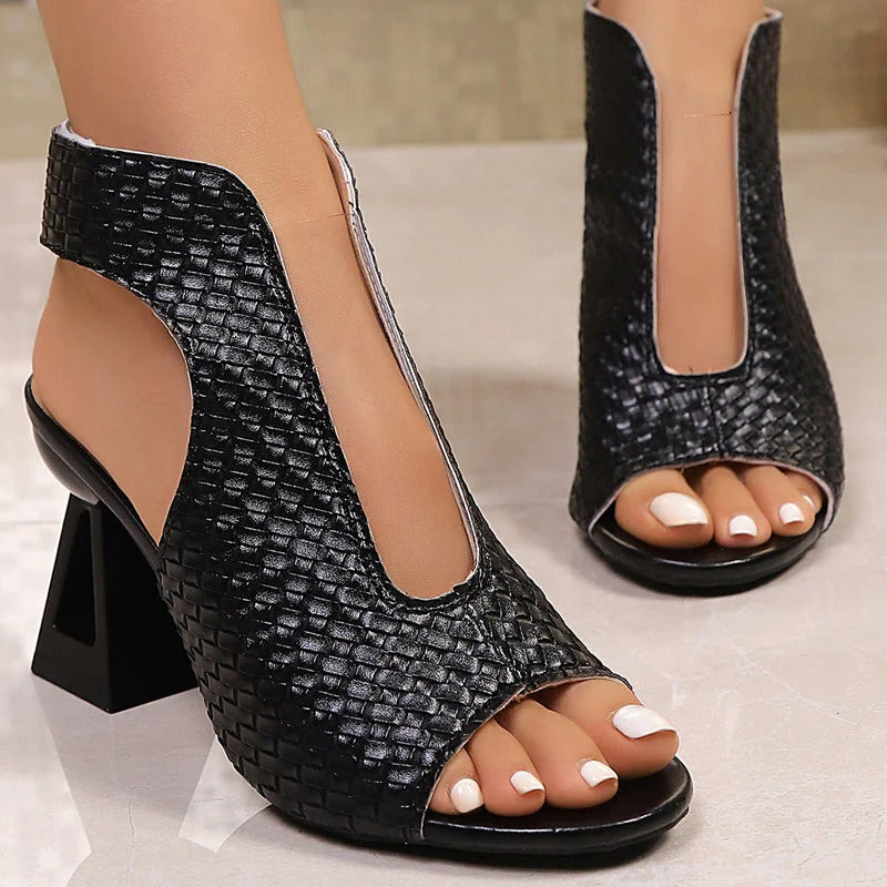 🔥【Novinky - zľava 50%】🔥👡 Štýlové elegantné sandále na vysokom podpätku pre ženy