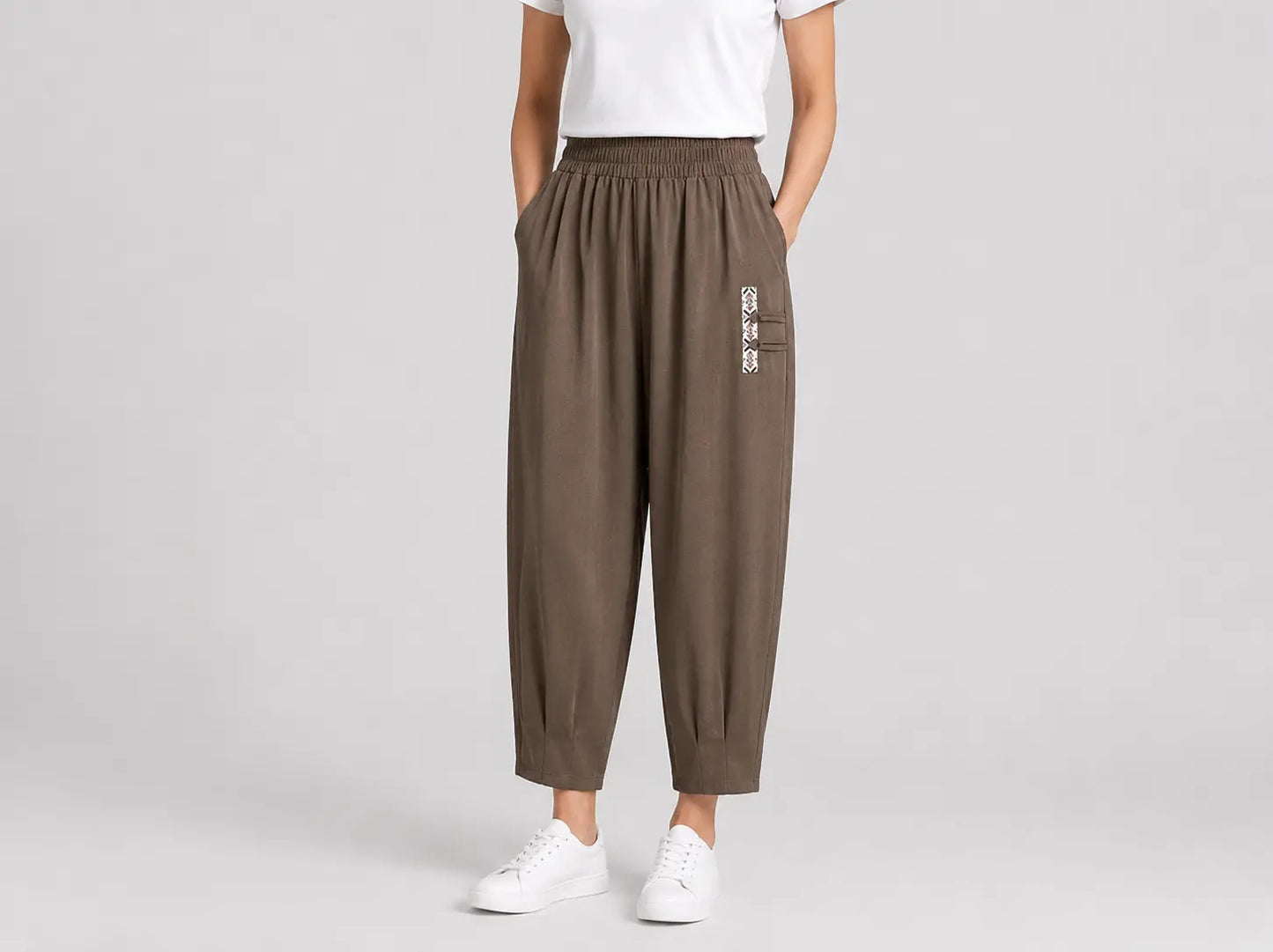 【M–4XL】 👖 Lagane i prozračne ljetne pamučno-lanene hlače – moderne ležerne hlače do gležnja