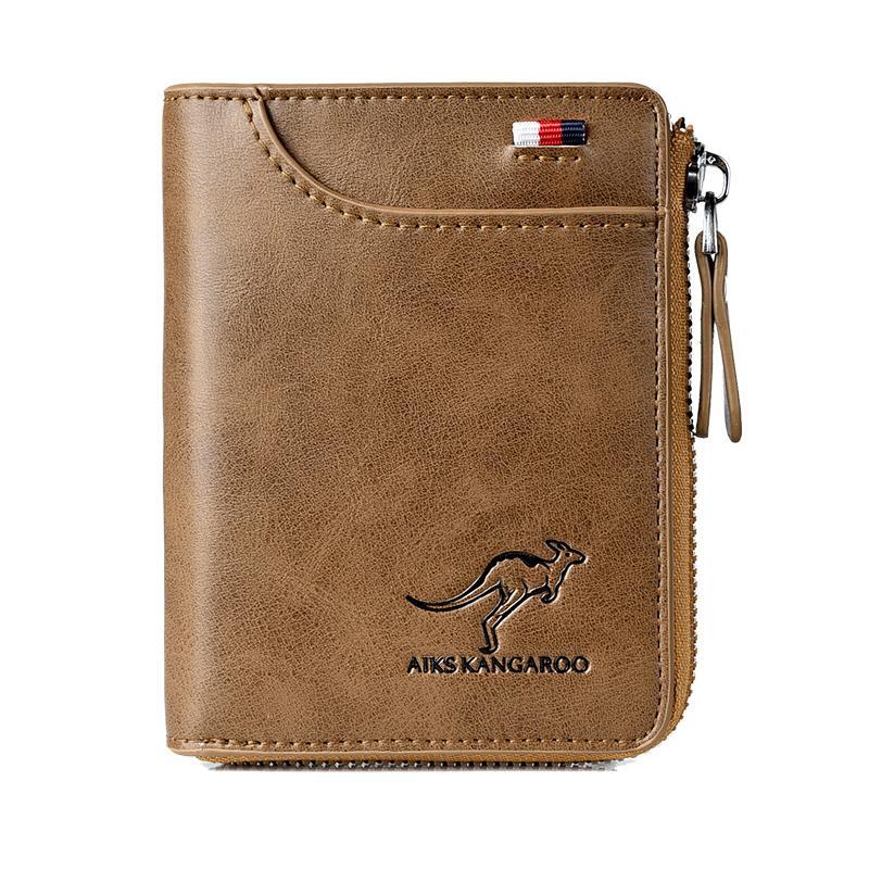 🔥50%OFF 🔥Cartera antimagnética 2026 para hombre Cartera de cuero suave de gran capacidad