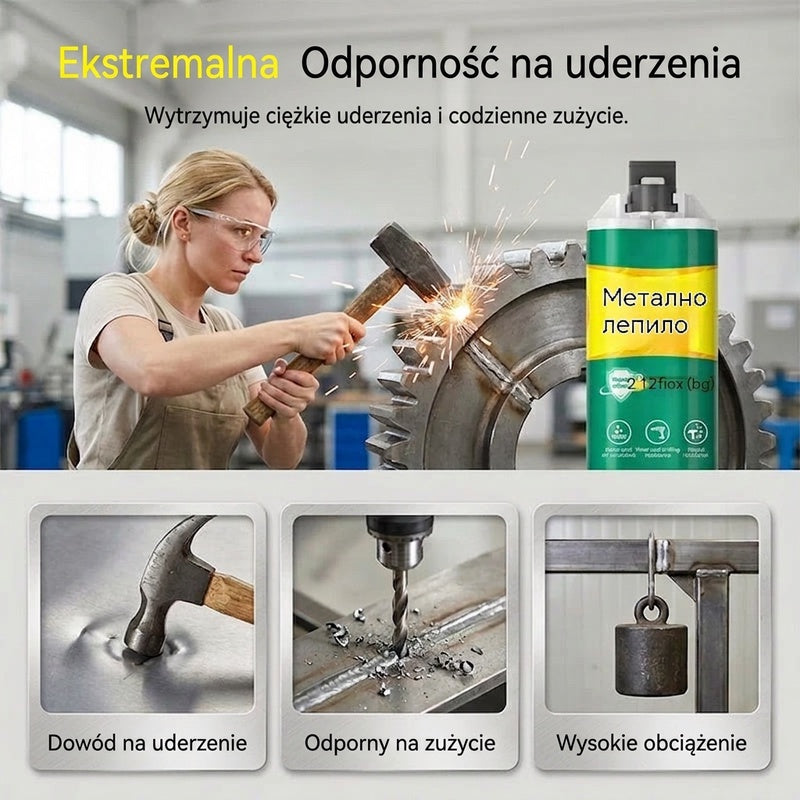 【Zestaw 3 sztuk】Tylko 99 zł 🔥50% zniżki przez ograniczony czas! 🛠️Mocny klej AB do naprawy metalu