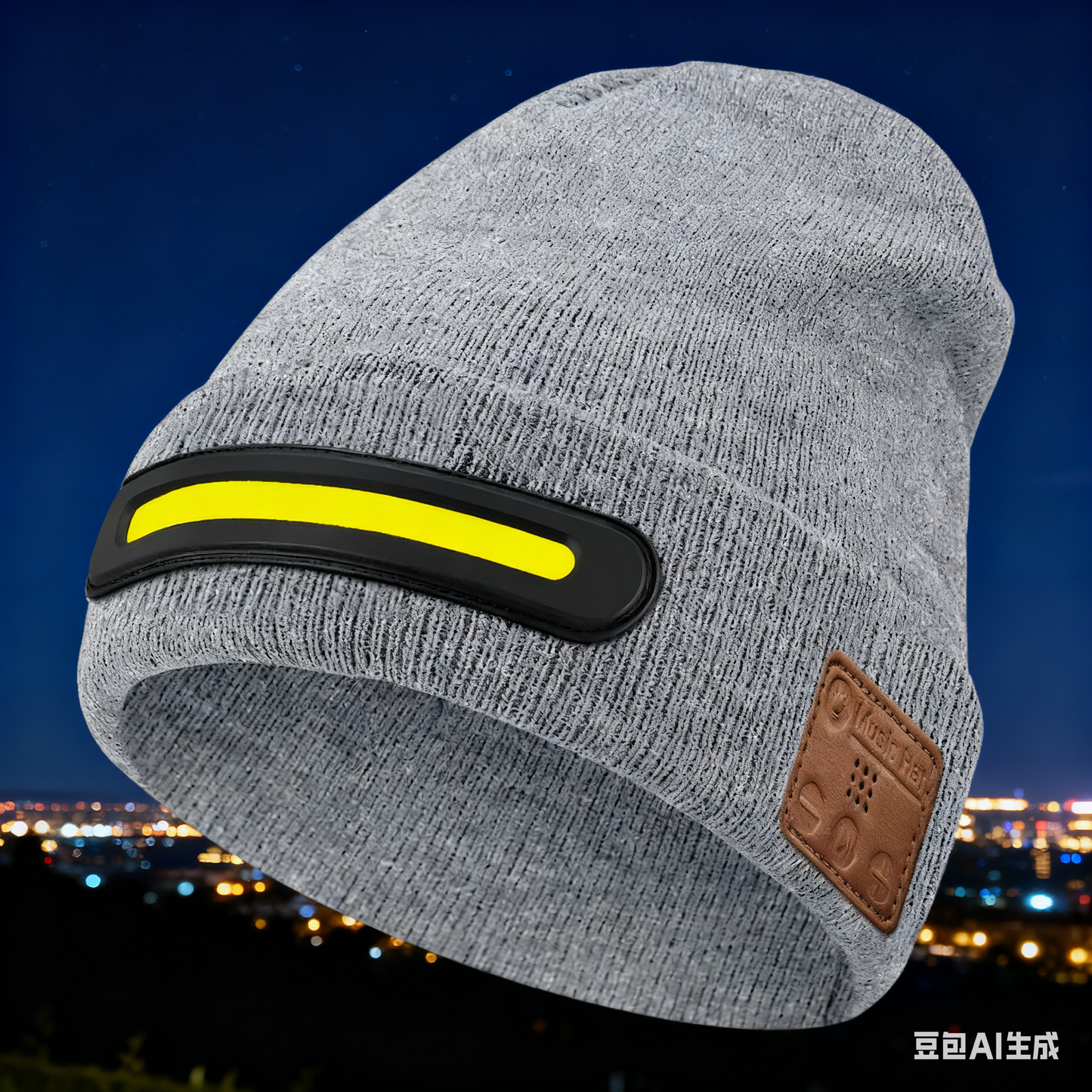 🔥49% TANIEJ🔥🧢Czapka LED z Bluetooth do ładowania,Pozostań w cieple💡