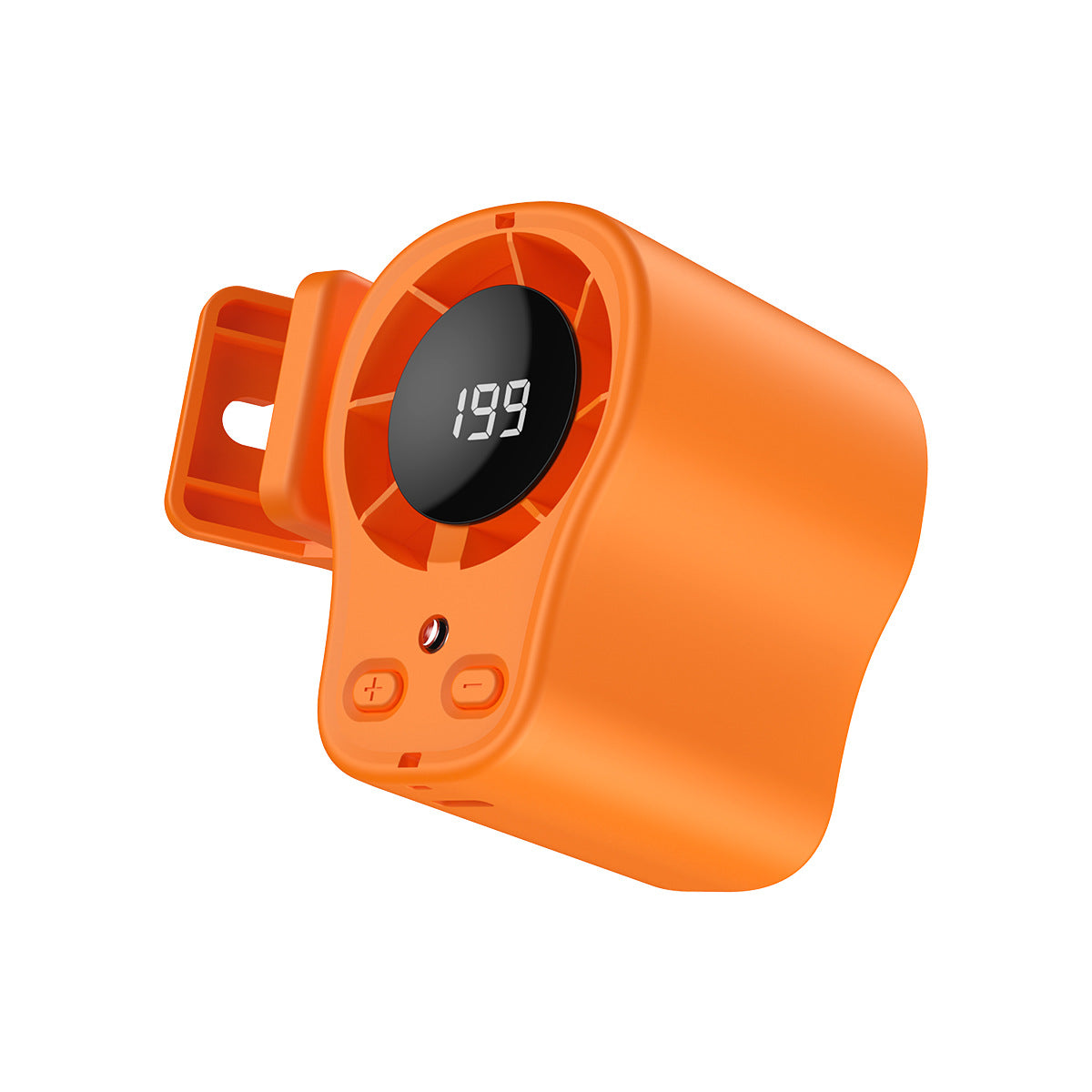 🔥50%OFF🔥Mini vysokorýchlostný ventilátor s klipom na pás, multifunkčná plynulá regulácia otáčok, stolný ventilátor s klipom.