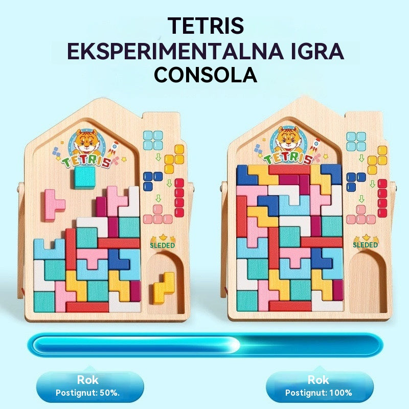 🔥🌈【Ograničena ponuda 50%】2025 Novi Tetris dječja edukativna slagalica i građevinska igračka