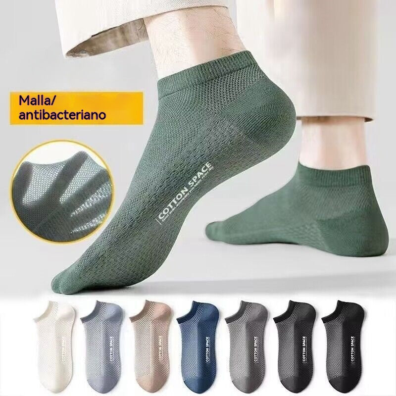 10 pares por 28 euros 🧦🧦 Calcetines cortos de hombre, calcetines náuticos, calcetines finos de verano, resistentes al olor y absorbentes.