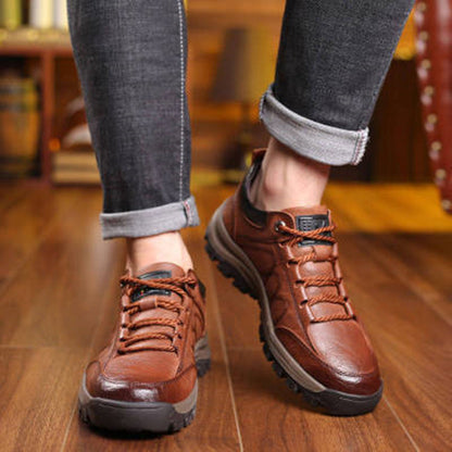 🔥👞Bestseller so zľavou 40 % – Nové módne pánske kožené topánky na začiatok jesene 2026, mimoriadne pohodlné