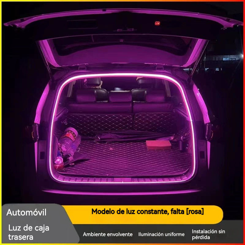 🚗【Nuevo con 80% de descuento】Luz LED automática para maletero, fácil de instalar y compatible con el 99% de los vehículos