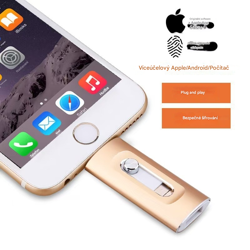 ⚡【✨Časově omezená sleva】Flash disk 4 v 1 pro iPhone/iPad/Android/PC