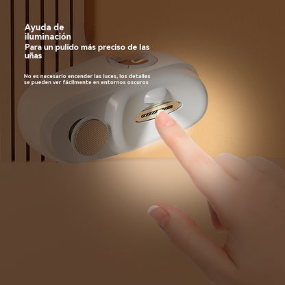 ✂️💅🔥¡Compra 1 y llévate otro gratis!🔥 Lima de uñas eléctrica multifuncional, cortauñas eléctrico con protección antipellizcos