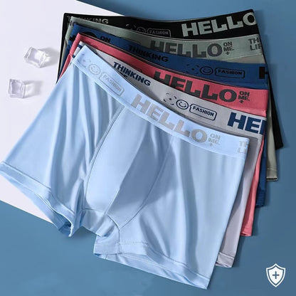 🔥Limitovaná ponuka – Zľava až do 50%🔥Nové antibakteriálne pánske boxerky z modálneho sieťovaného materiálu s tvarom U, vo veľkých veľkostiach
