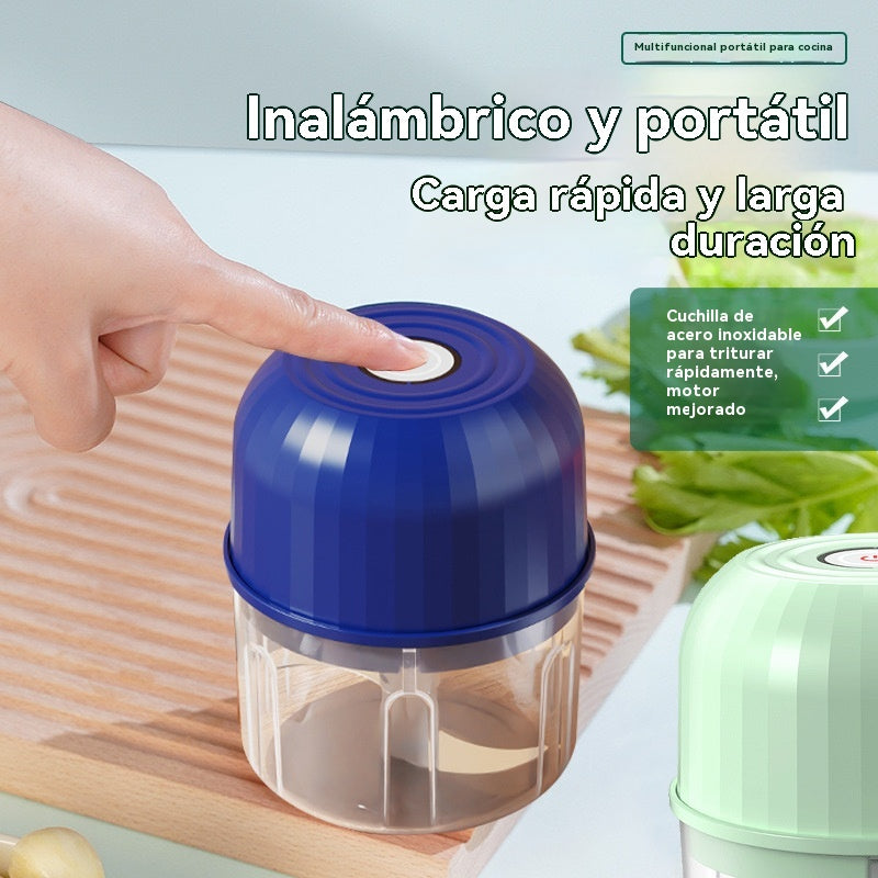 💥ÚLTIMO DÍA DE OFERTAS 50 % DE DESCUENTO⏰¡MÁS DE 50 000 UNIDADES VENDIDAS!🧄 Picadora eléctrica de ajo, mini picadora portátil de verduras