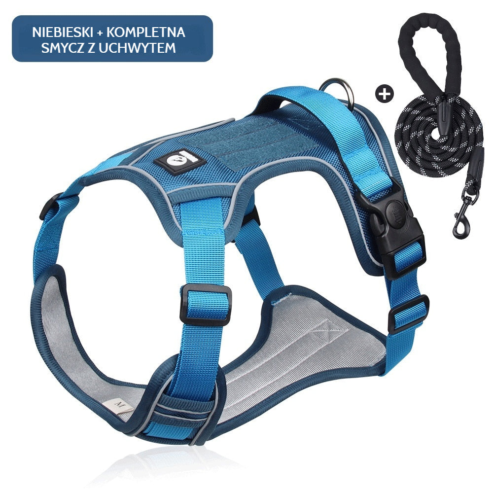 🔥Hit Sprzedaży 🐶 【5–45 kg】Szelka przeciw ciągnięciu – 🎁 Idealny prezent dla każdego miłośnika psów