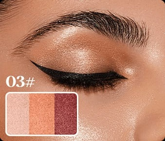 【Compra 1 y recibe 1 gratis】 ✨Sombra de Ojos 3 en 1 en Barra – Brillo Instantáneo, Efecto Lifting y Larga Duración 💄