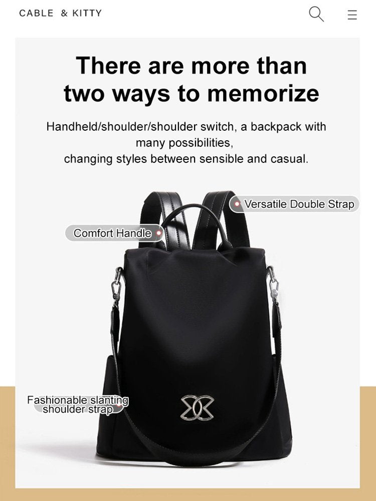 🔥🔥🎒【Compre 1 y llévese 1 gratis】 Bolso bandolera de tela Oxford ligero, multifuncional, de gran capacidad y antirrobo.