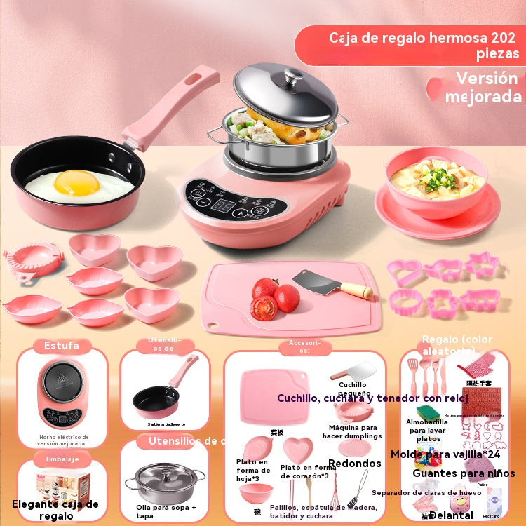 🎁【El regalo perfecto para niños】🍳 Mini juguetes de cocina para niños