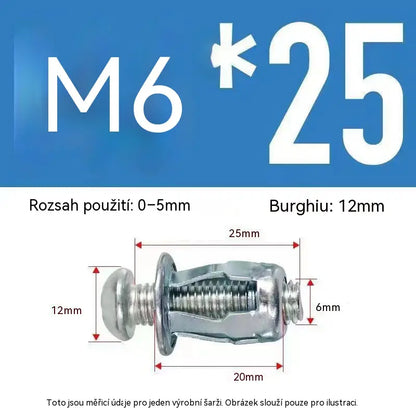 🔥Ponuka za polovičnú cenu 【100 ks】 Rozpínacie matice / Nitovacie matice M4/M5/M6
