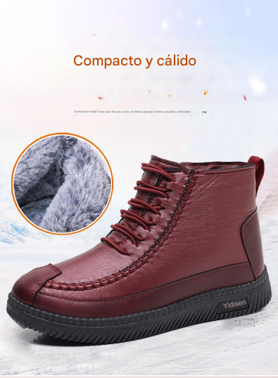 🔥👢【35-43】Botas nuevas de otoño e invierno de 2025, suela suave, gruesas para abrigarse