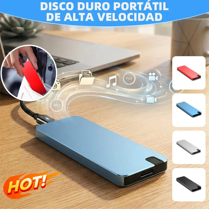 【8TB】⚡ Disco Duro USB 3.0 Multifuncional de Alta Velocidad | Transferencia Rápida, Gran Compatibilidad, Almacenamiento Sin Preocupaciones 💻📦