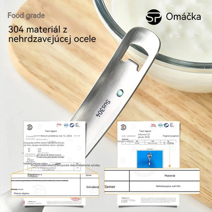 🔥50% zľava🔥🥄Multifunkčná lyžica a sitko z nehrdzavejúcej ocele 304
