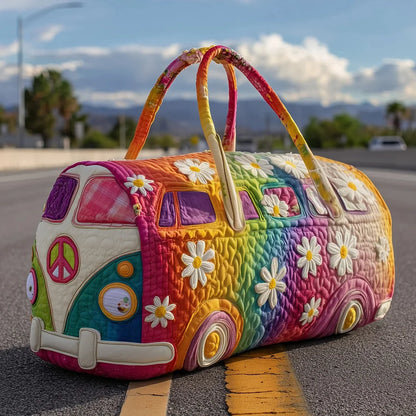 Bolsa de viaje acolchada Hippie Van