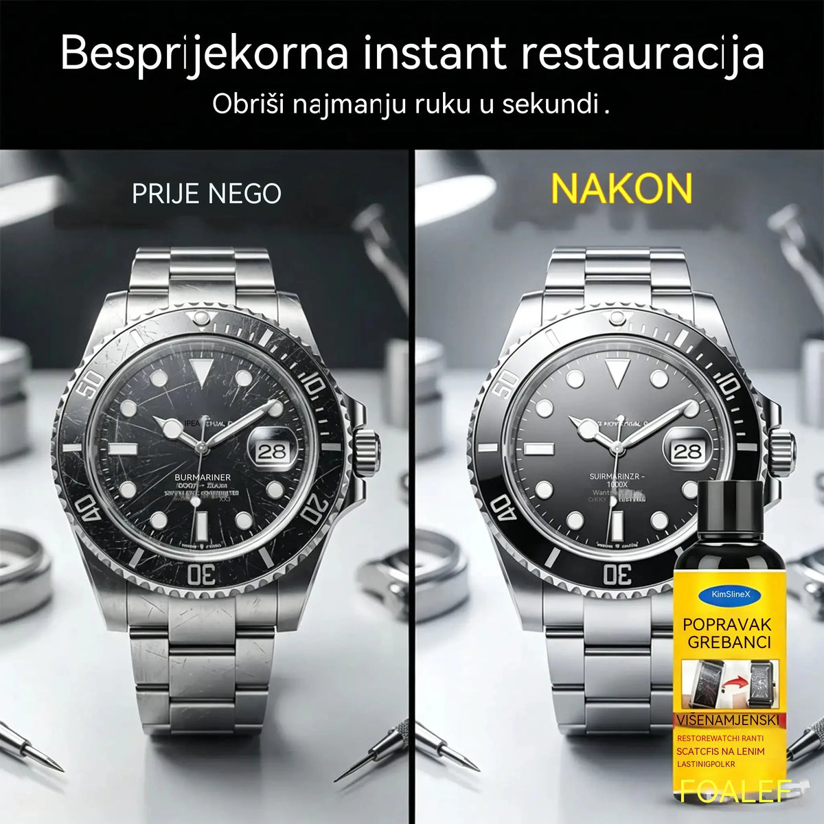 ✨Kupite jedan, drugi dobijete gratis!🛡️Višenamjenska pasta za poliranje za popravak ogrebotina【100ml + spužva】