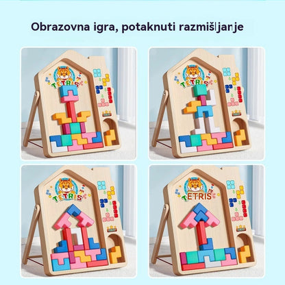 🔥🌈【Ograničena ponuda 50%】2025 Novi Tetris dječja edukativna slagalica i građevinska igračka