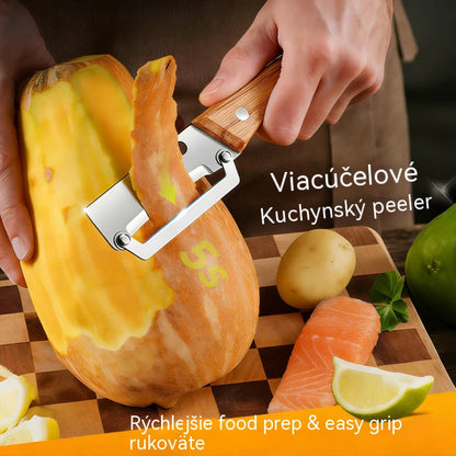 💥Kúpte 1, získajte 1 zadarmo! 💥🔪 Multifunkčná škrabka z nehrdzavejúcej ocele 🧅