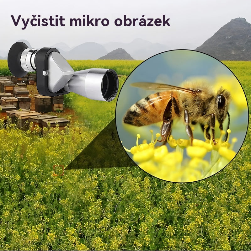 🔭🔥Mini monokulárny ďalekohľad na telefón – Prenosný monokulárny ďalekohľad na cestovanie a pozorovanie