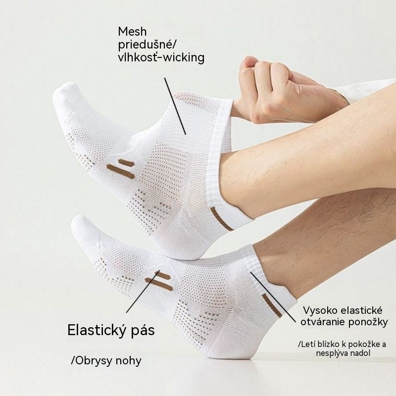 ⚡Kúpte 5 párov, získajte 5 párov zadarmo🧦【Balenie 10 párov】🧦Nové pánske ponožky, priedušné, antibakteriálne a odolné voči zápachu, na jar/leto 2026.