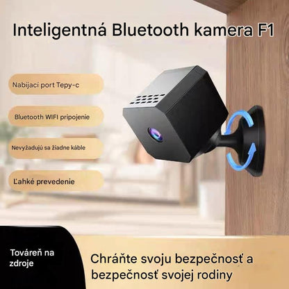 🏠📹🕵️🔥 Malá štvorcová kamera, inteligentná kamera s vysokým rozlíšením, bezdrôtové vzdialené monitorovanie domácnosti cez WiFi