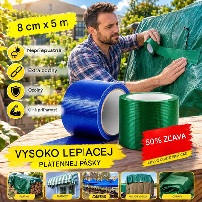 【2 rolky za 27 eur】Plátenná páska s vysokou priľnavosťou