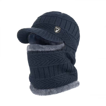 🔥【¡50 % de descuento】Gorro de punto grueso 2025, cálido y resistente al viento