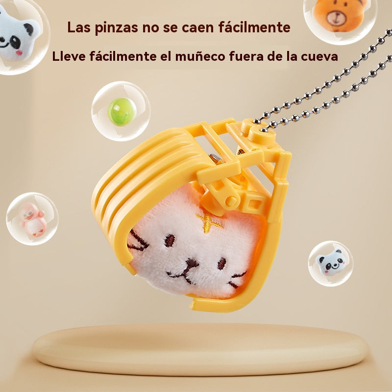 📢📢¡¡50% de descuento!!! 🎅 Linda máquina para apretar animales para niños 🎉 Contiene peluches y juguetes de cápsula🧸