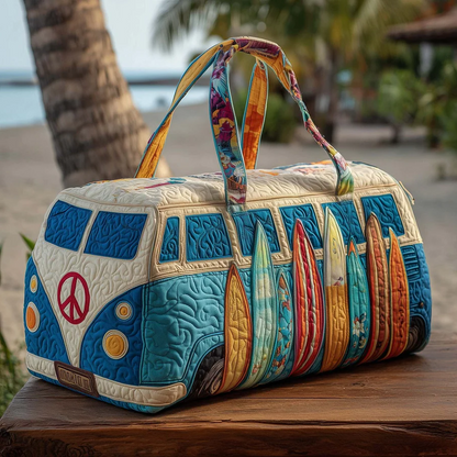 Bolsa de viaje acolchada Hippie Van
